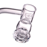 IC GLASS - AGASSIZ| 14mm Male 90D Banger| Includes Carb Cap, Terp Balls & Sticker
