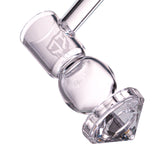 IC GLASS - AGASSIZ| 14mm Male 90D Banger| Includes Carb Cap, Terp Balls & Sticker