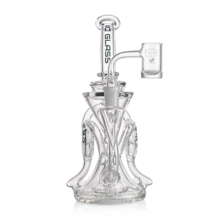 IC Glass recycler water pipe with advanced function
