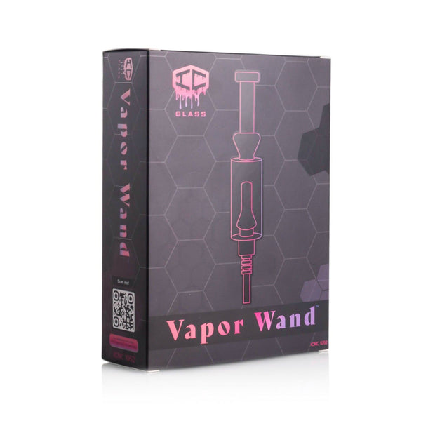IC GLASS - Vapor Wand | comes with 6 accessories & Adapter for HUNI BADGER | ICNC1052