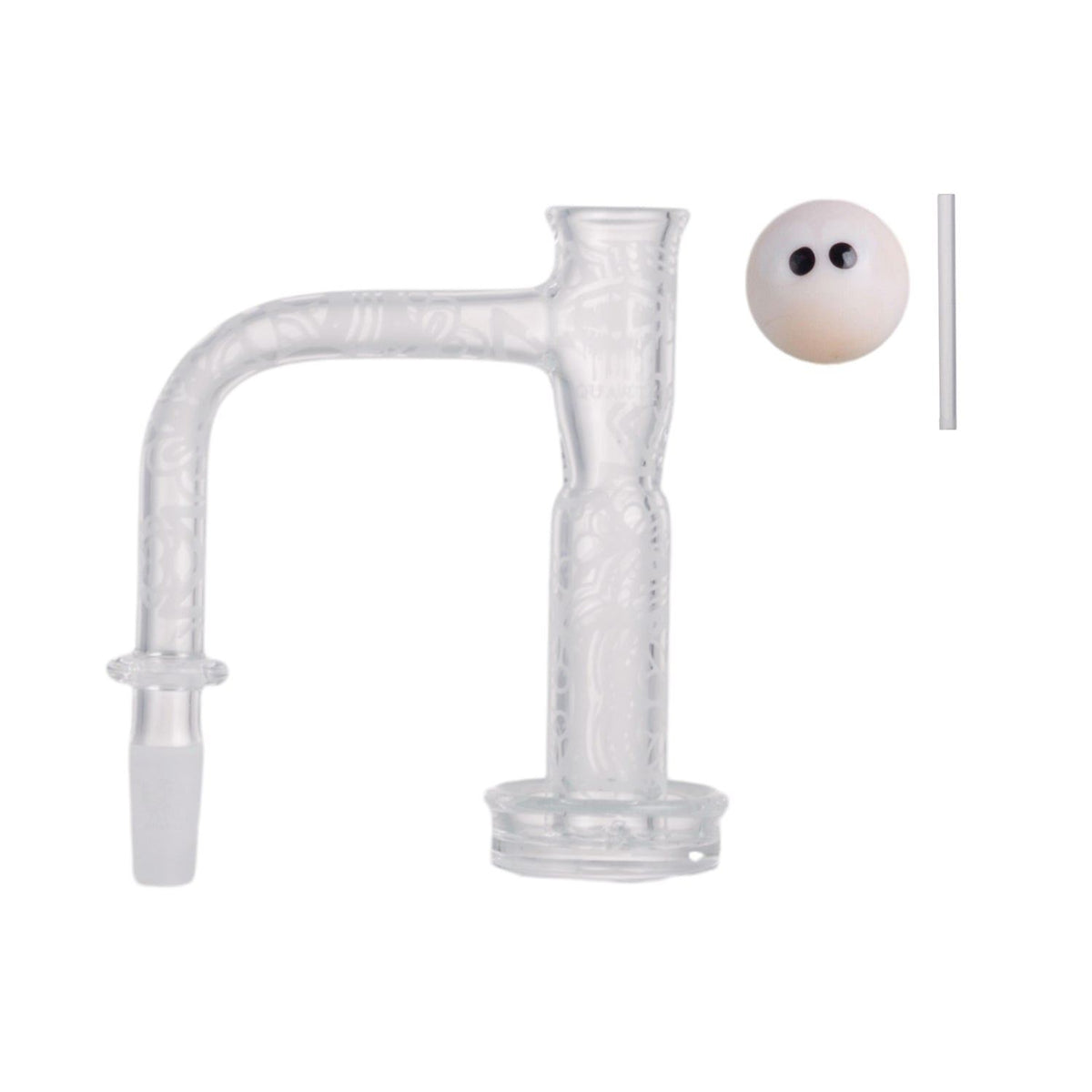 IC QUARTZ Voyager | ICQ1036-10M90D | 3rd Gen Banger Kit | with terp ball grabber | 5 colors