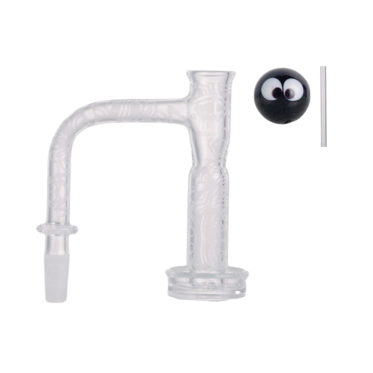 IC QUARTZ Voyager | ICQ1036-10M90D | 3rd Gen Banger Kit | with terp ball grabber | 5 colors
