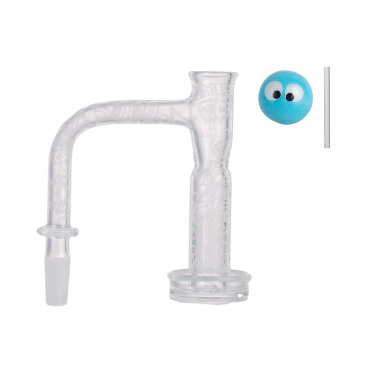 IC QUARTZ Voyager | ICQ1036-10M90D | 3rd Gen Banger Kit | with terp ball grabber | 5 colors