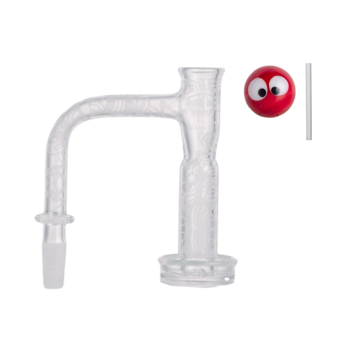 IC QUARTZ Voyager | ICQ1036-10M90D | 3rd Gen Banger Kit | with terp ball grabber | 5 colors