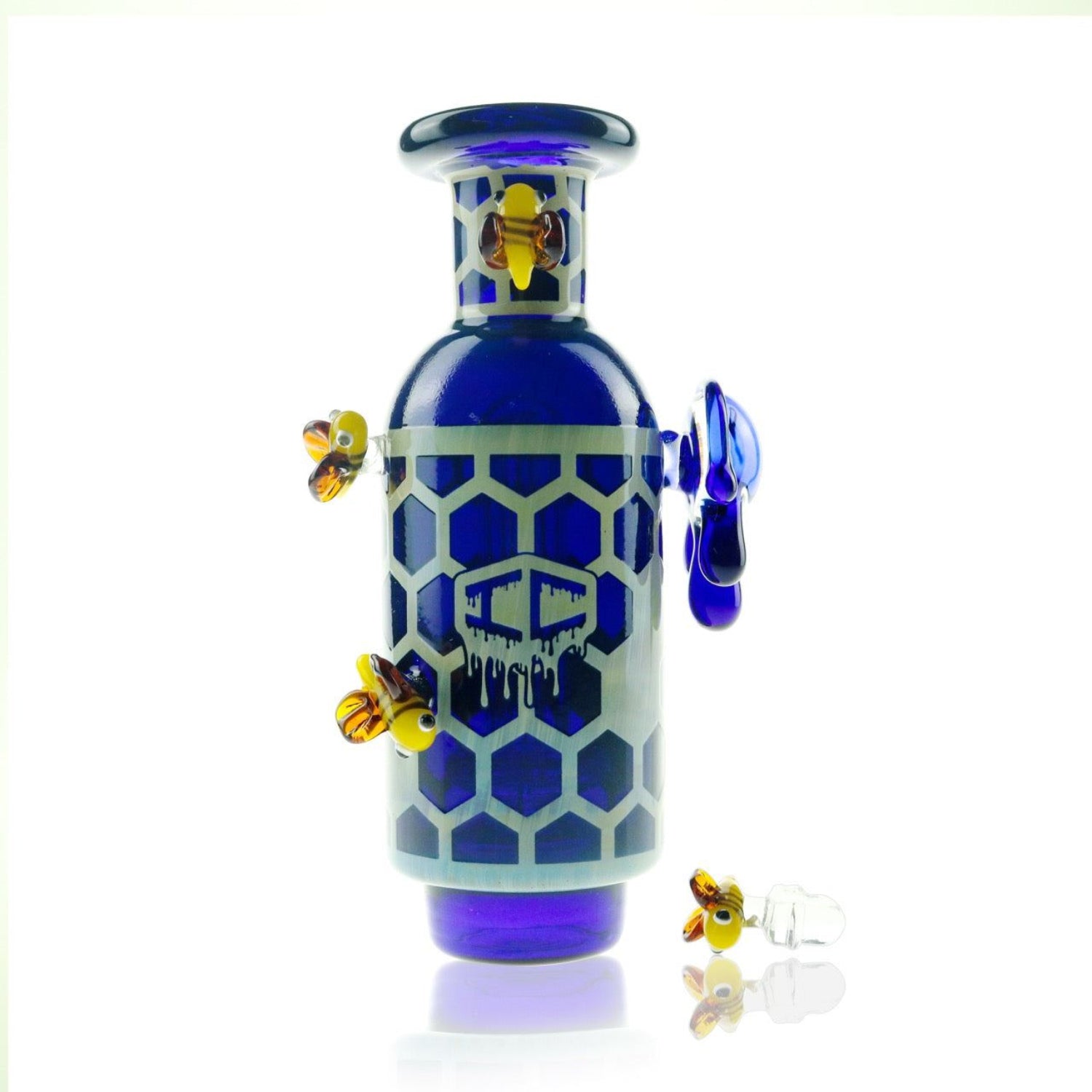 IC Glass Carta Attachment | Fumed Honeycomb Honeybees Fits All Carta