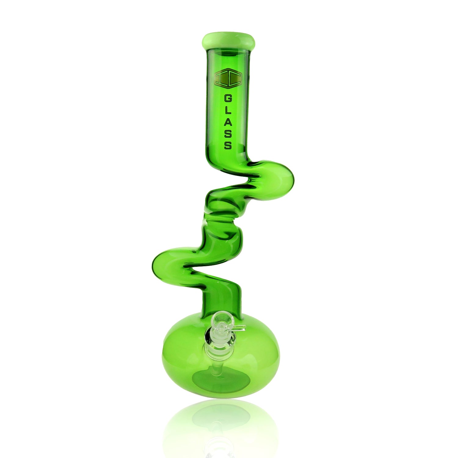 IC Glass 15 Inch Premium Zong | Glass on Glass Zong with Round Base