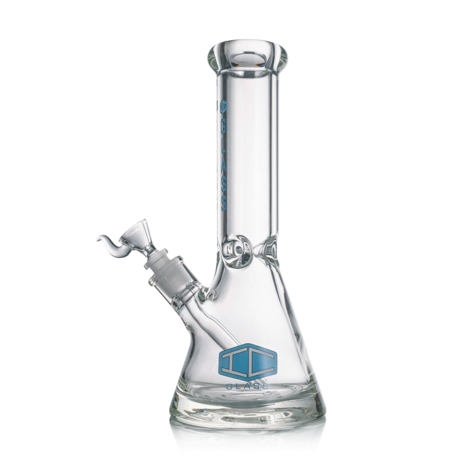 IC Glass 12 Inch Beaker Water Pipe - Heavy Base 9MM Thick Glass