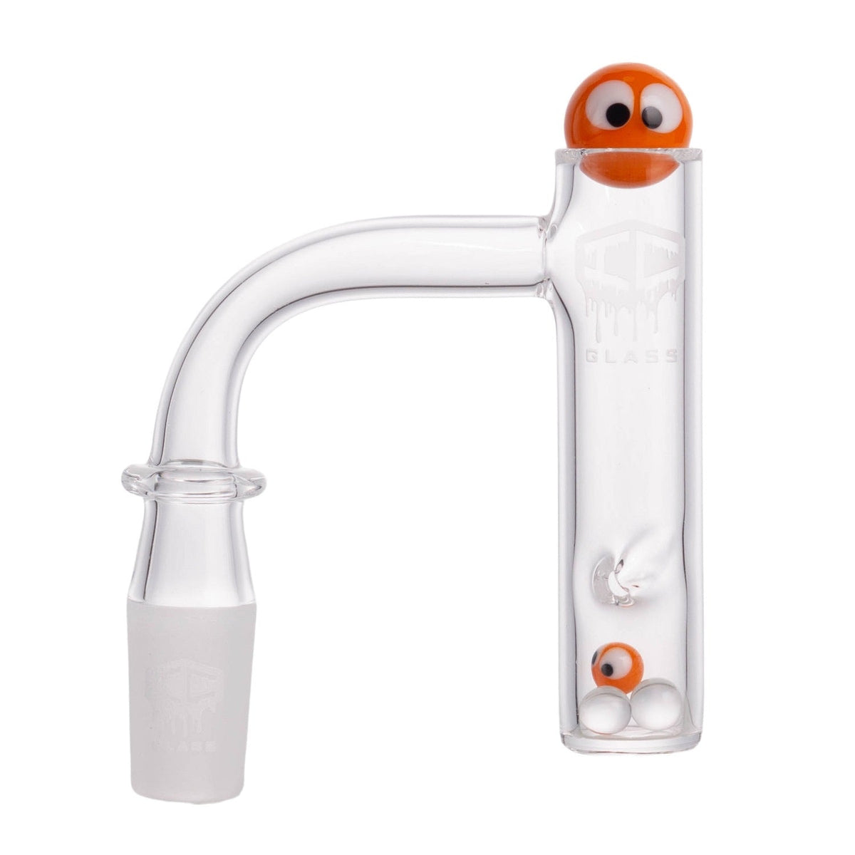 IC GLASS BERING 14mm male 90D double weld banger orange