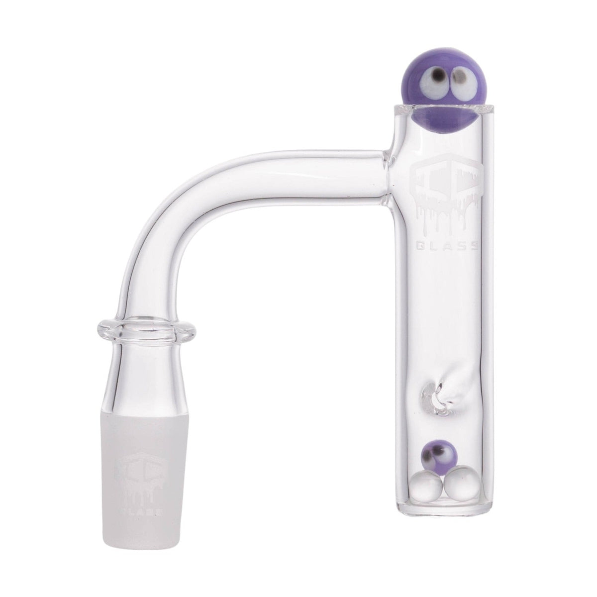 IC GLASS BERING 14mm male 90D double weld banger blue