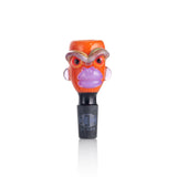 IC Glass Character Face Bowl Piece - Unique and Functional Cannabis Accessory