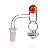 IC GLASS - AGASSIZ| 14mm Male 90D Banger| Includes Carb Cap, Terp Balls & Sticker