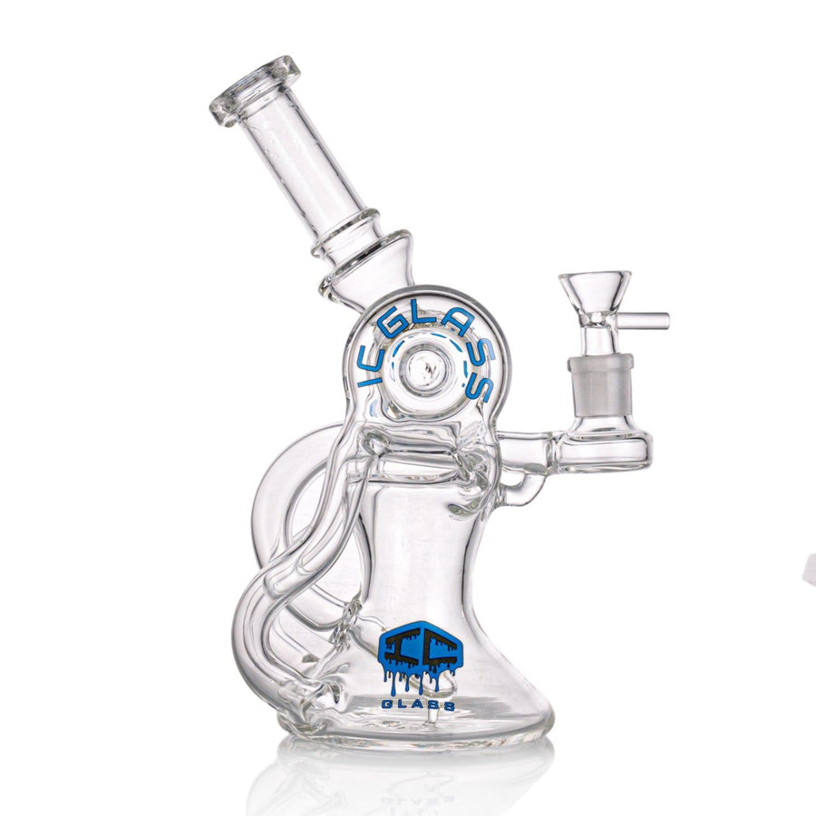 IC Glass 9 Inch Double Barrel Recycler