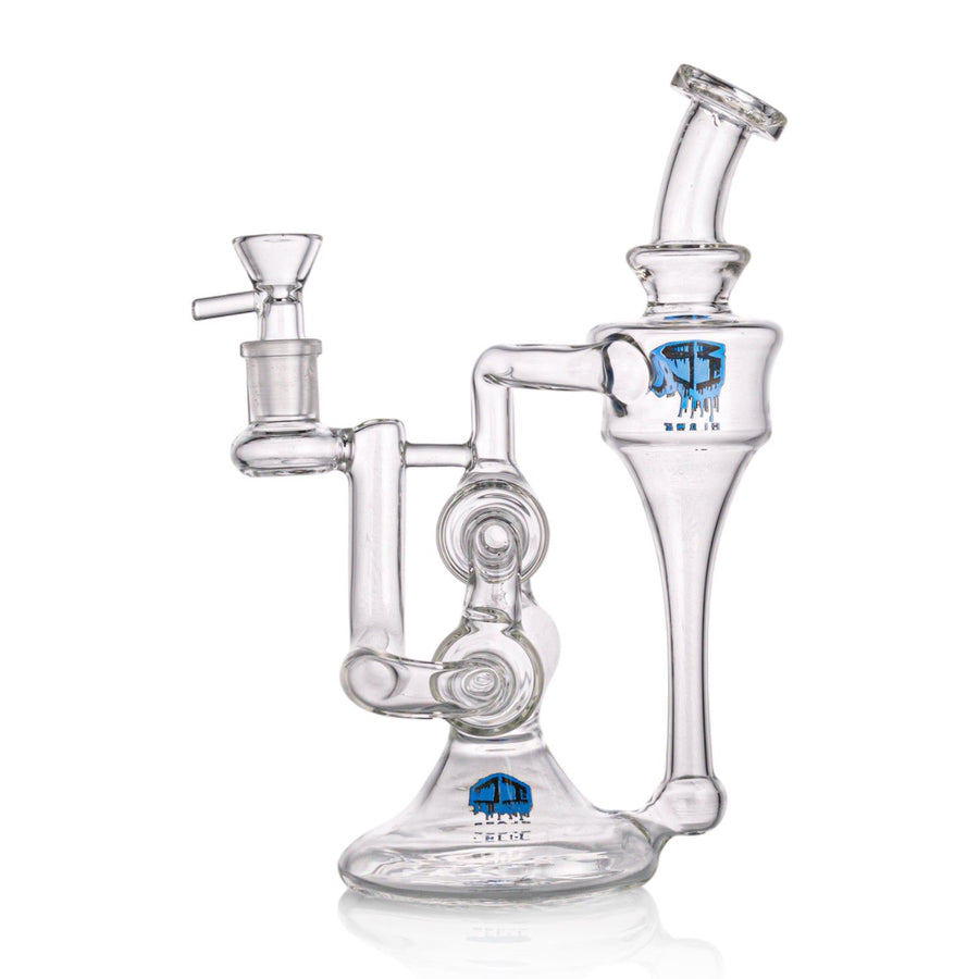 IC Glass 9 Inch Double Chamber Conical Recycler