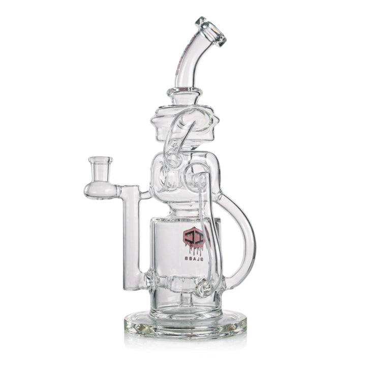 Multi-tube recycler bong designed for smooth hits