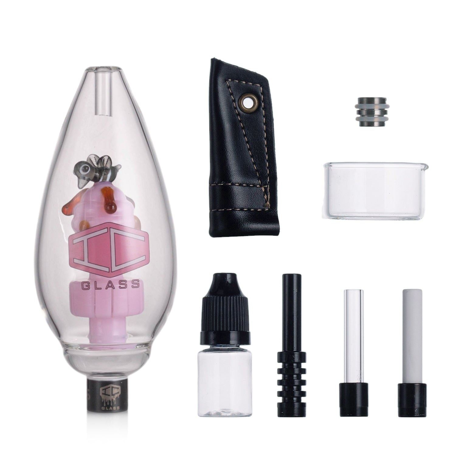 IC Glass Haze Craze Terp Collector Kit with Carb Cap & Terp Balls