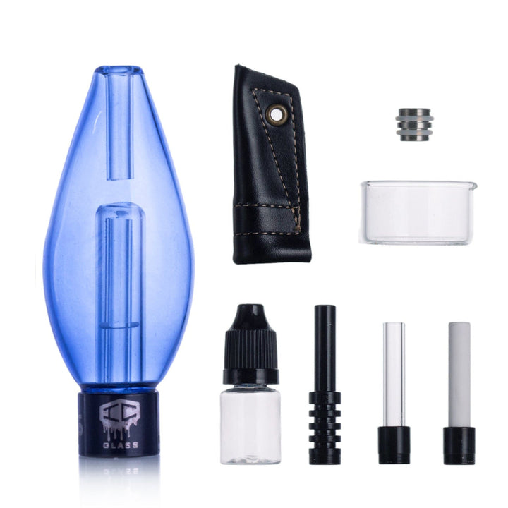IC Glass Honey Globe Dab Kit | Huni Badger Accessories