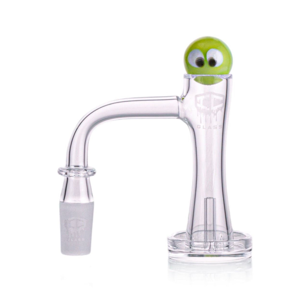 IC GLASS QUEETS banger kit includes carb cap terp balls and sticker