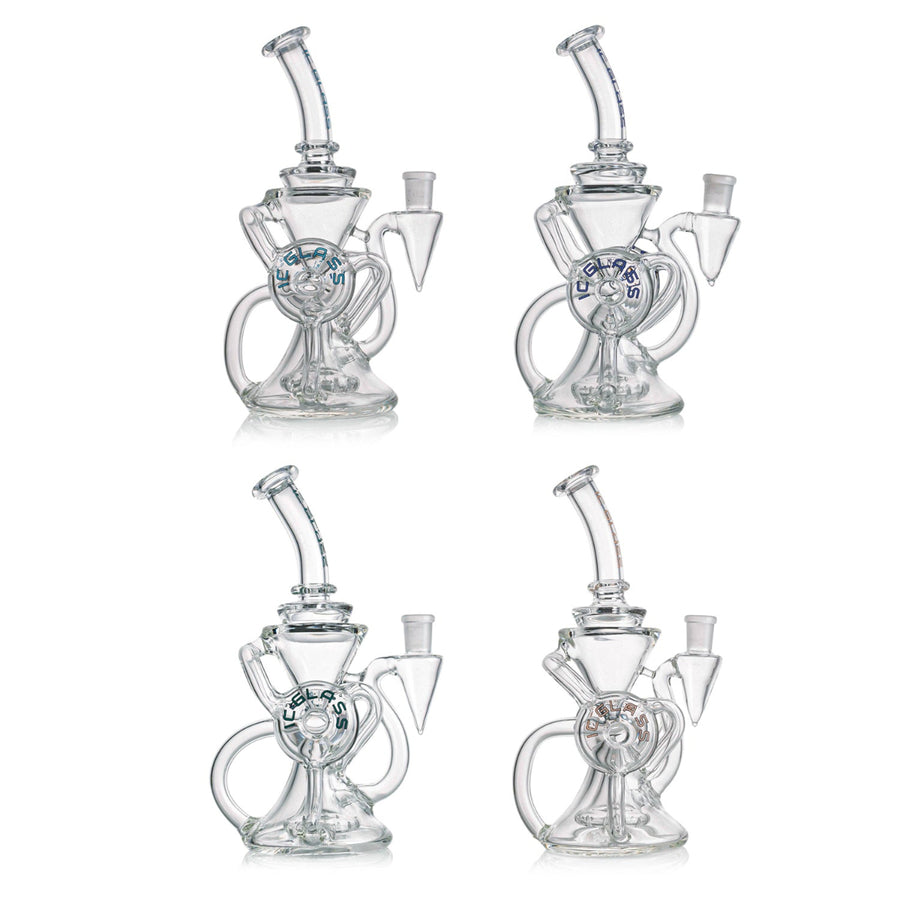 IC Glass Recycler Bong – Premium Glass Rig for Smooth Hits