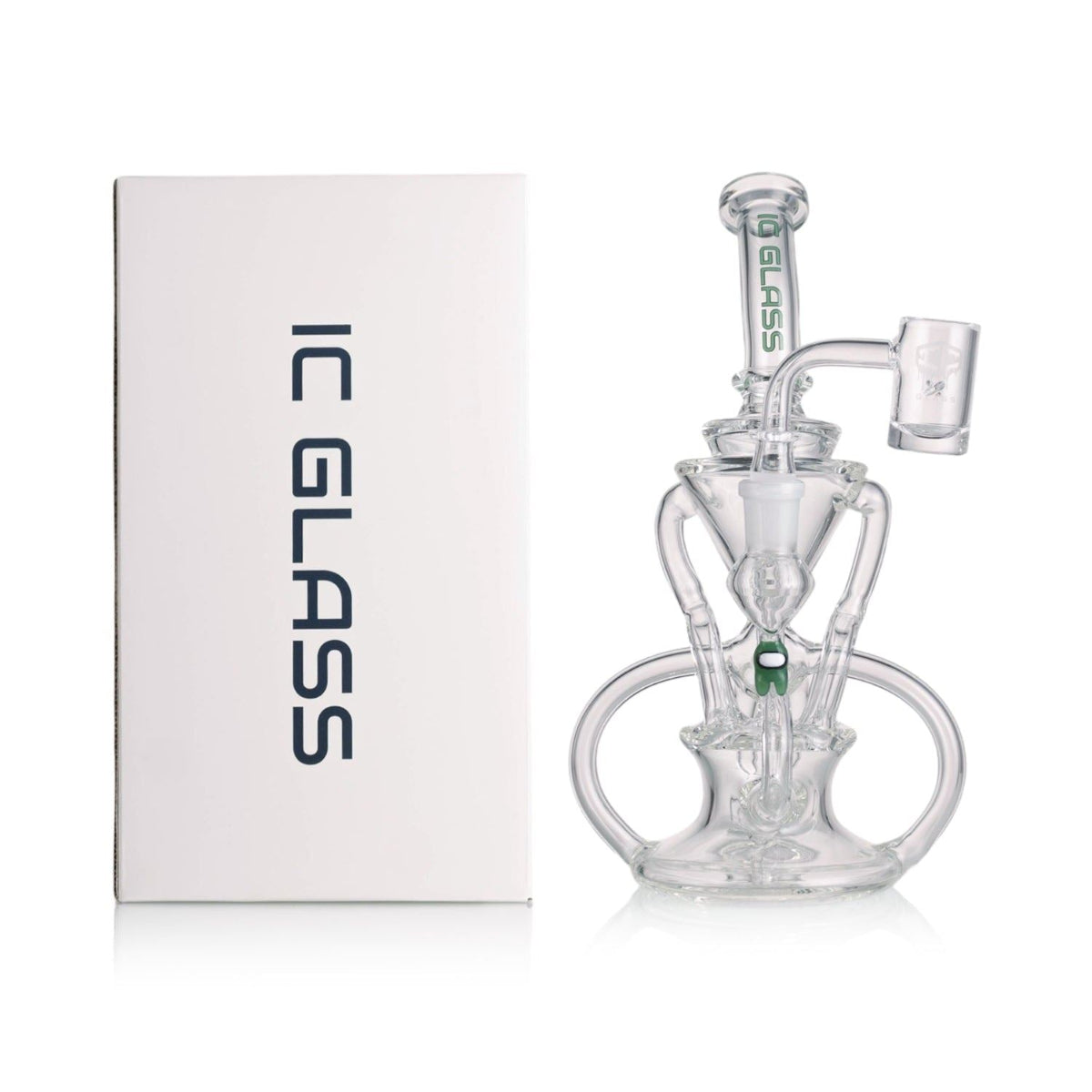 IC Glass Recycler Water Pipe