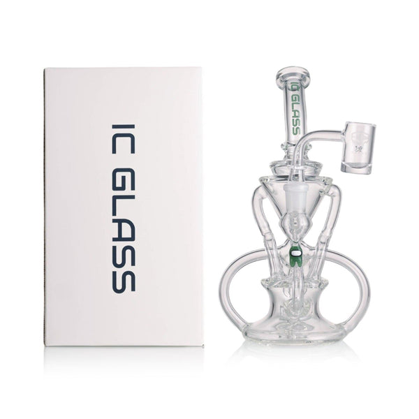 IC Glass Recycler Water Pipe