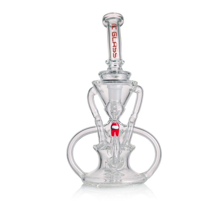 Smooth Hit Glass Recycler Bong