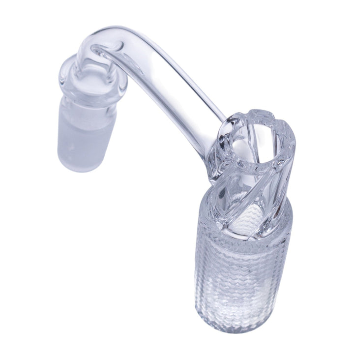 Close-up of 99.9% pure quartz construction in IC QUARTZ ELITE banger