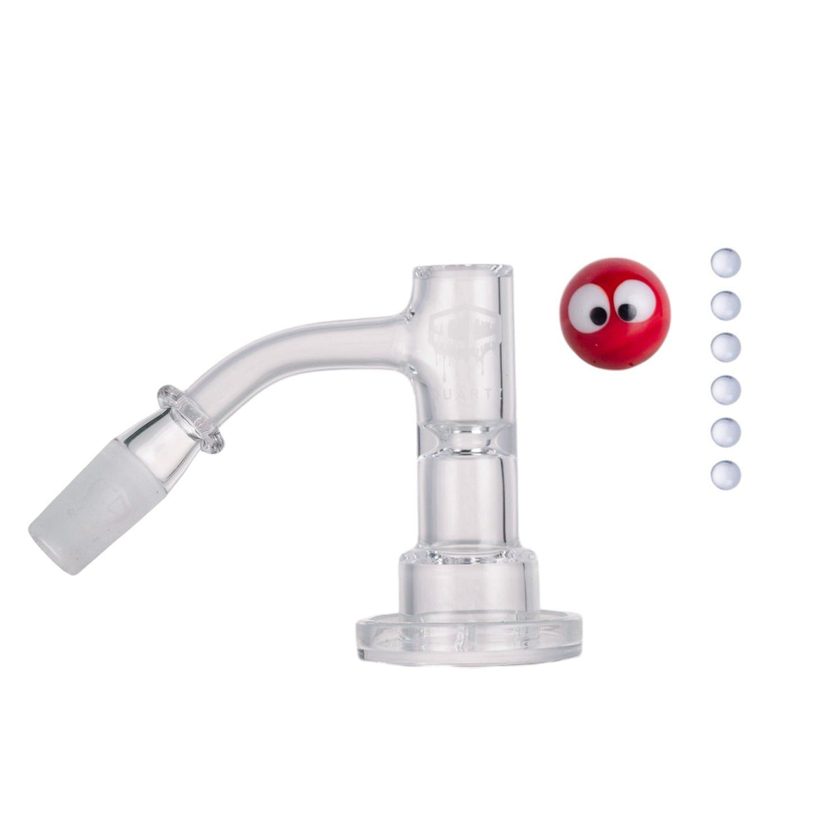Product photo of IC Quartz Haze 14mm 45 degree quartz banger
