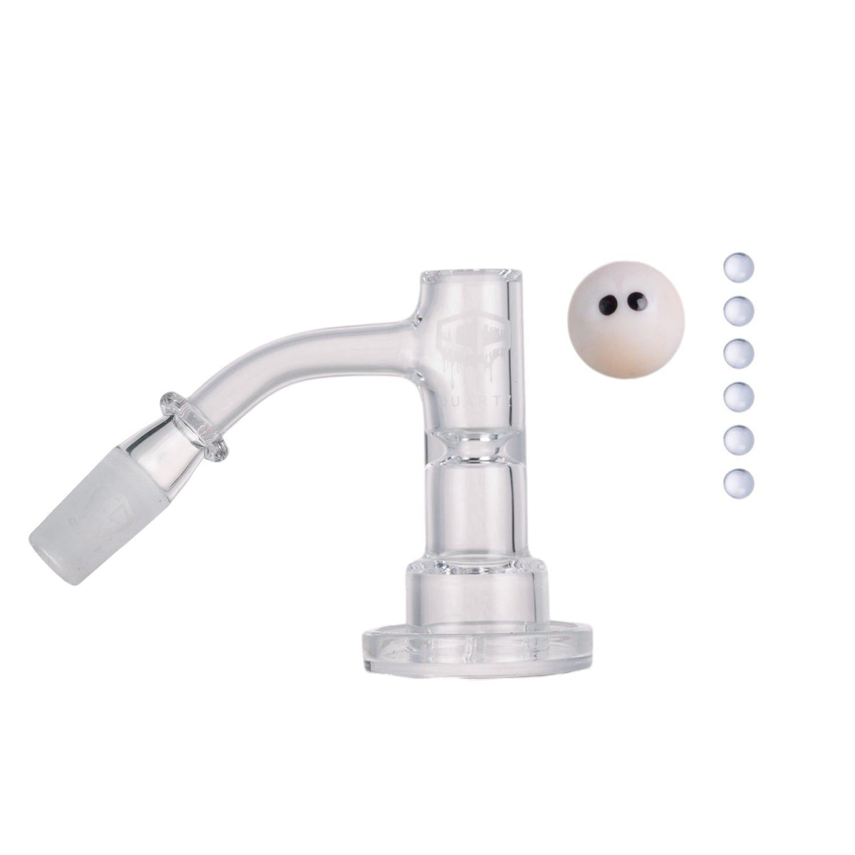 IC Quartz Haze 14mm male joint close up
