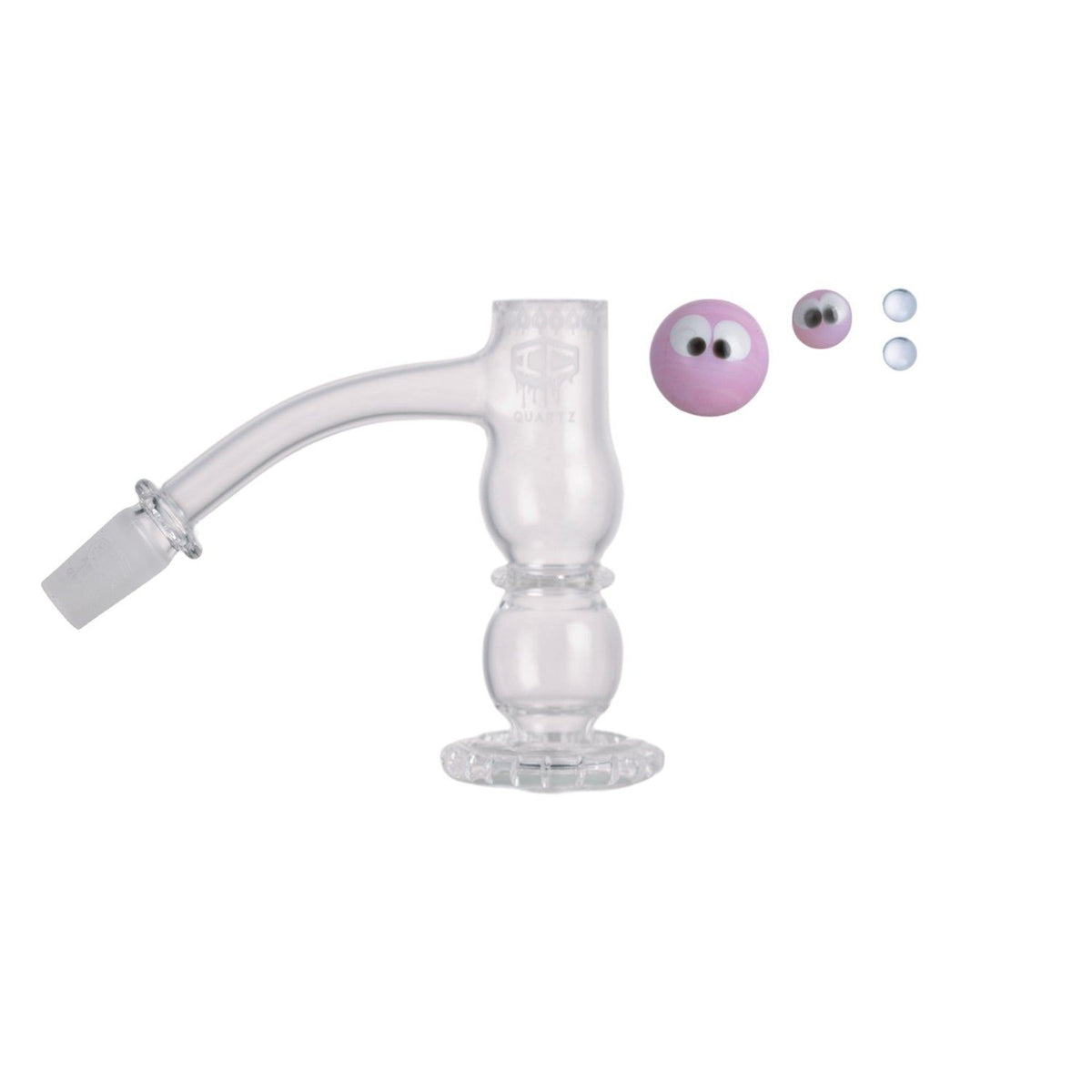 IC Quartz Odyssey 14mm male joint 45 degree banger