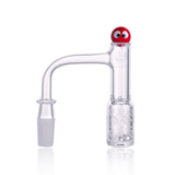IC Quartz -Purity QX | 14mm 90D | Banger| Includes Carb Caps, Terp Balls - IC GLASS