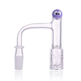 IC Quartz -Purity QX | 14mm 90D | Banger| Includes Carb Caps, Terp Balls - IC GLASS