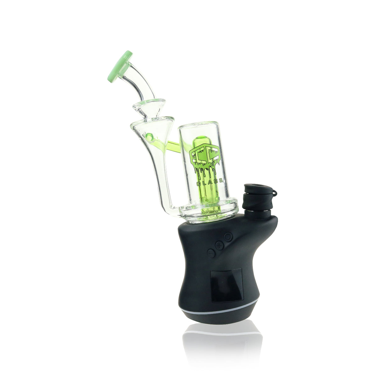Thick glass construction built for daily carta v glass attachment sessions