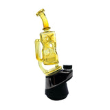 IC Glass Puffco Peak/Peak Pro Glass Attachment with Fumed Design | Matrix Perc