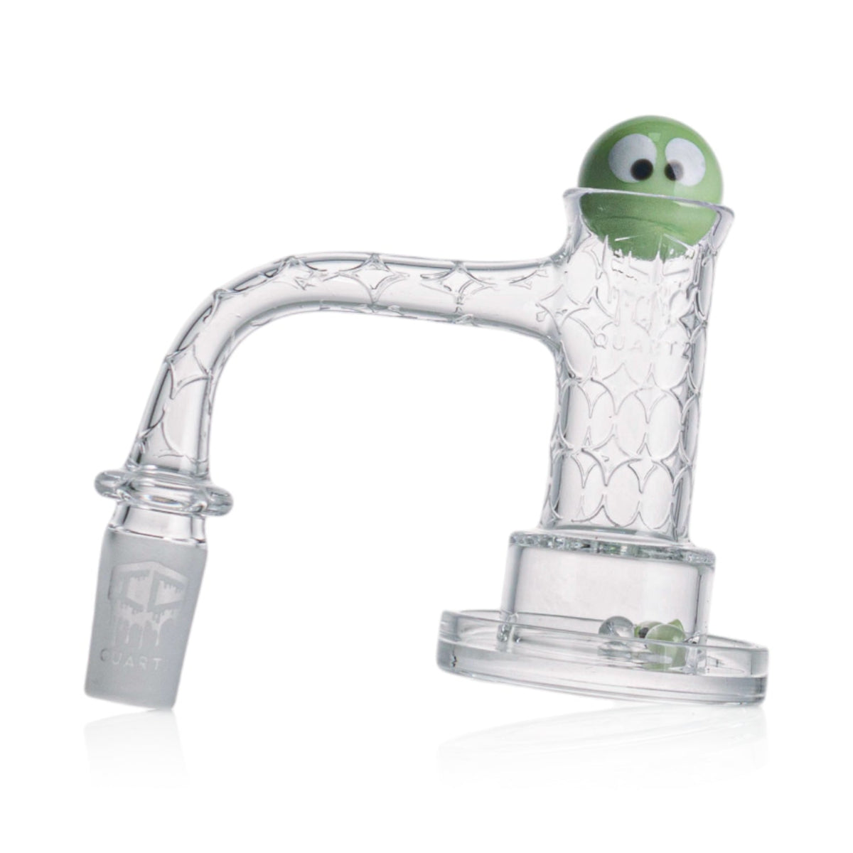 quartz banger orange green