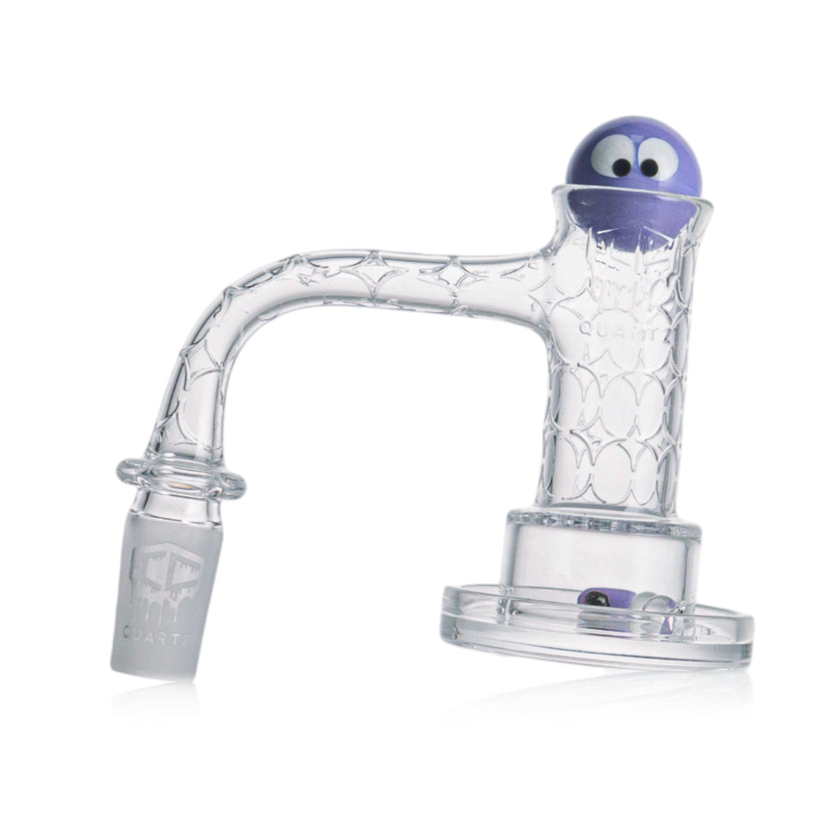 quartz banger orange purple