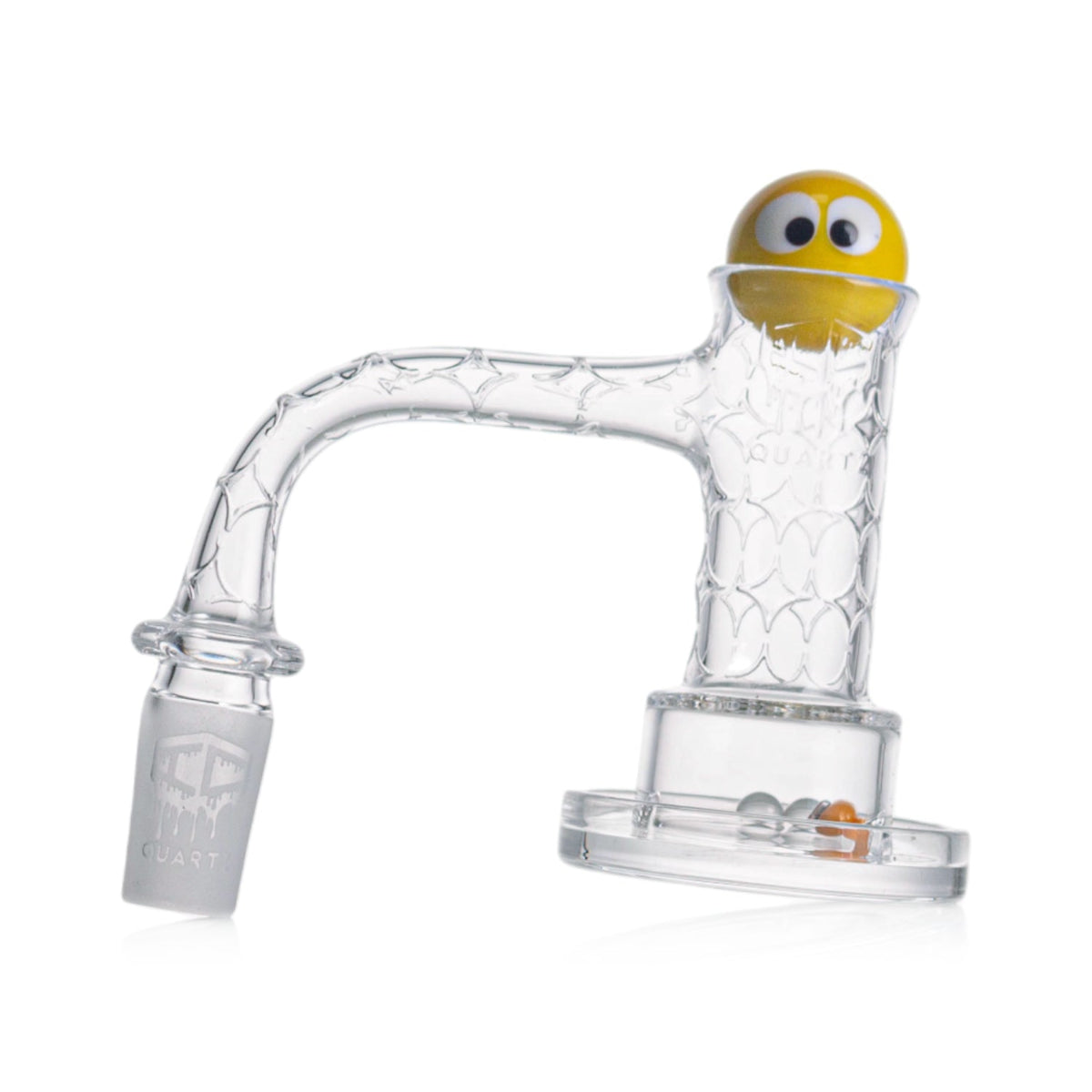 quartz banger orange yellow