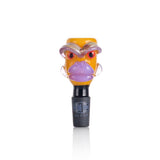 IC Glass Character Face Bowl Piece - Unique and Functional Cannabis Accessory