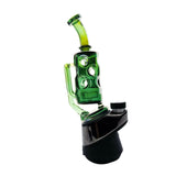IC Glass Puffco Peak/Peak Pro Glass Attachment with Fumed Design | Matrix Perc