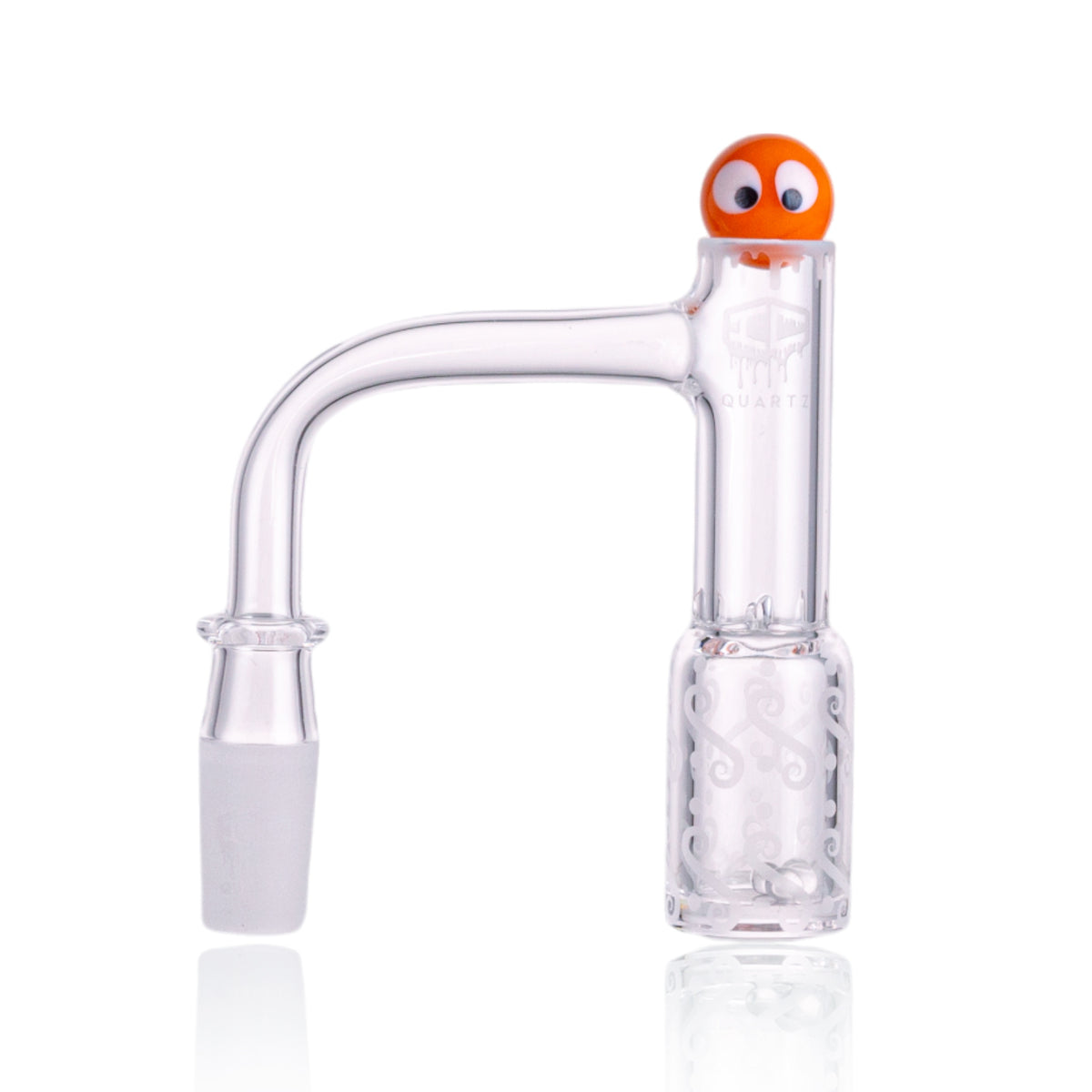 IC Quartz -Purity QX | 14mm 90D | Banger| Includes Carb Caps, Terp Balls - IC GLASS