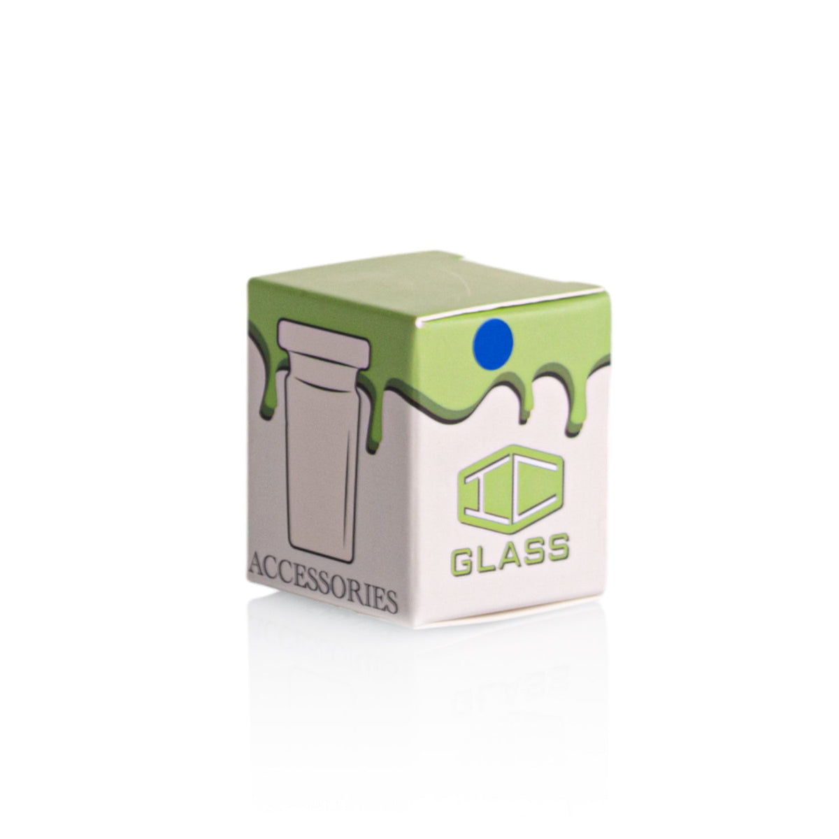 IC Glass adapter showing the precision-ground joint for an airtight seal.