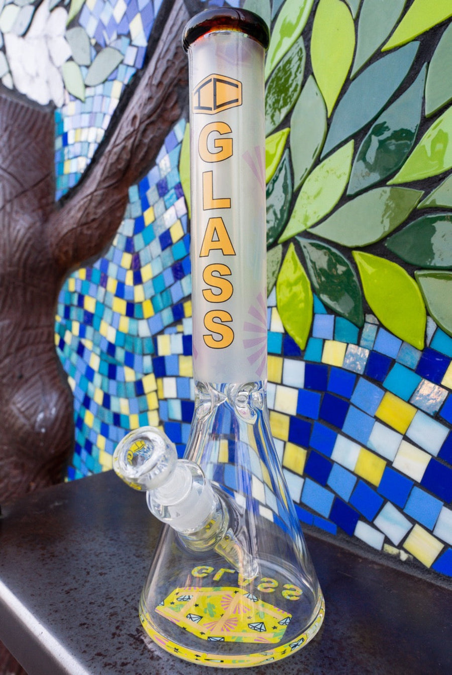 IC Glass Morpheus Beaker Bong