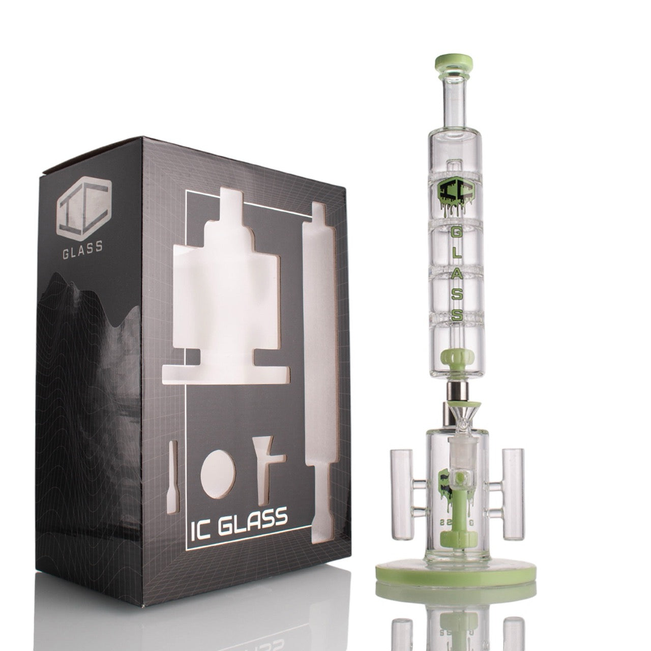 IC Glass Dual-Purpose Dab Rig and Nectar Collector