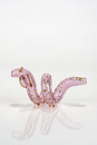 VIPER VESSEL by IC Glass- 100% Hand made Joint Holder (Pink)