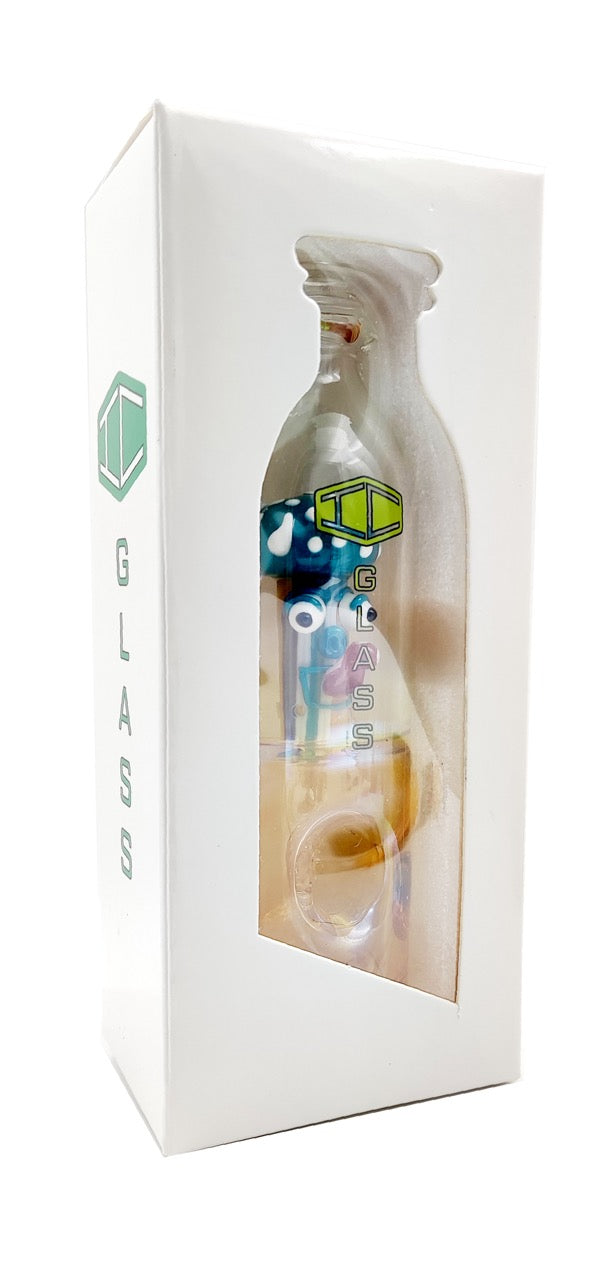 IC Glass - Trippy Mushroom Handpipe