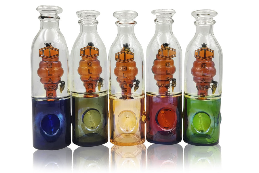 IC GLASS - Honey Bee Functional Handpipe