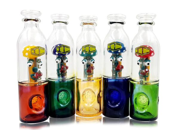 IC Glass - Trippy Mushroom Handpipe