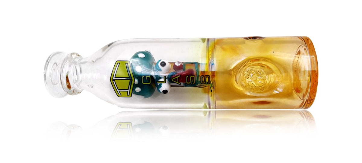 IC Glass - Trippy Mushroom Handpipe